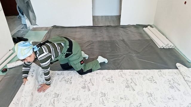 Как правильно нарезать обои с рисунком и без рисунка смотреть онлайн