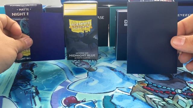 Dragon Shield Night Blue Vs. Midnight Blue Vs. KMC Hyper Mat Mini [Yu-Gi-Oh! TCG Sized. 🐉🛡️🔵⚔️ смотреть онлайн