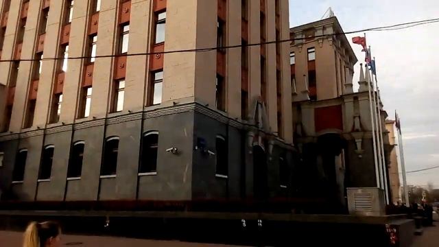 Москва 1022 Каланчёвская улица, гостиница Ленинградская осень день смотреть онлайн