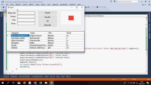 C# Ders 24 Excel Veri Ekleme (İkinci 100) смотреть онлайн