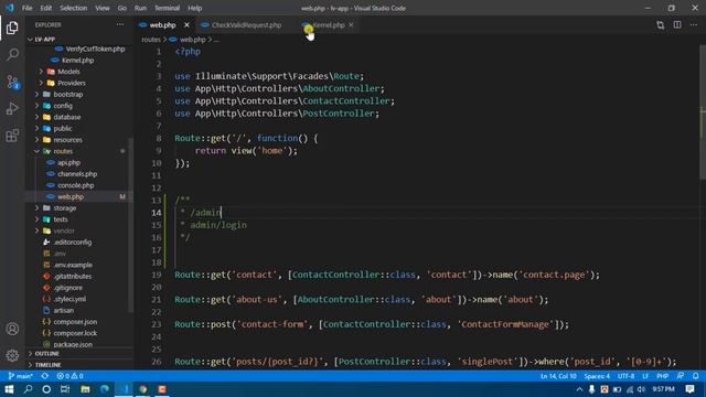 05 Laravel Middleware, CSRF Protection and Laravel 8 Release Note - Laravel 8 Bangla Tutorial смотреть онлайн