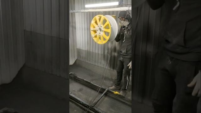 Покрытие полимером порошковая покраска восстановление реставрация дисков Желтый ? +380503203266 смотреть онлайн