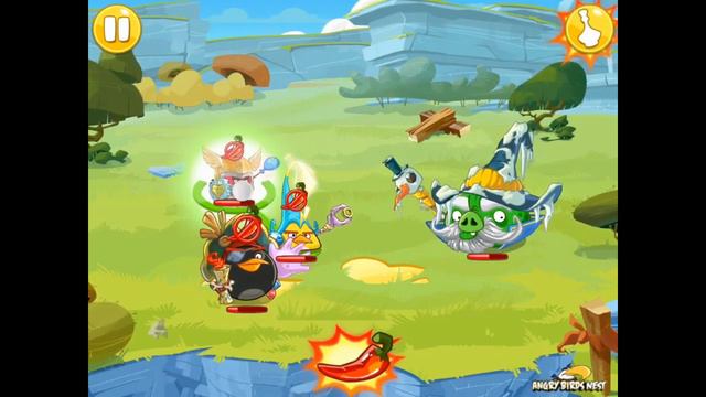 Angry Birds Epic Magic Shield Level 4 Walkthrough смотреть онлайн
