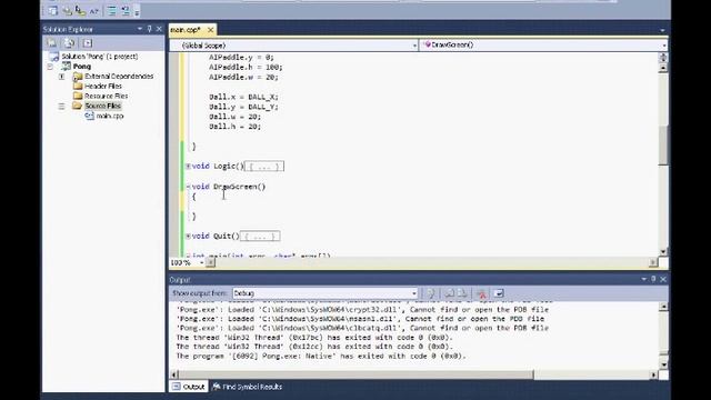 Lets Make a Game in C++ and SDL - Pong - Part 3: Setting Up Paddles and Ball смотреть онлайн
