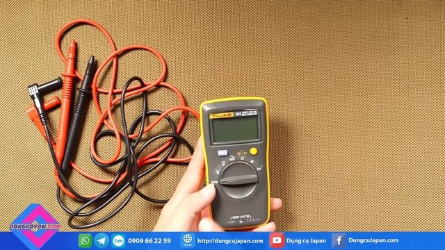 Đồng hồ đo điện điện tử Fluke 101 đã qua sử dụng giá -+ 600k смотреть онлайн