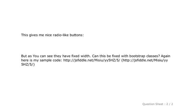 CSS : Bootstrap 3 btn-group width смотреть онлайн