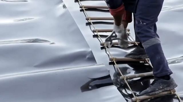 Монтаж Геомембраны смотреть онлайн