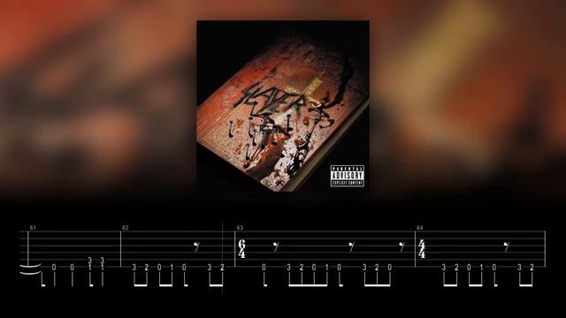 Slayer - Threshold (Guitar Backing Track with Tabs) смотреть онлайн