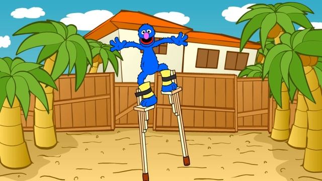 Sesame Street global grover - Gameplay | games for children | Games For Kids смотреть онлайн