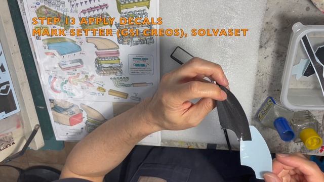Building MFH 1/12 Ferrari 333 SP 1998 Daytona 24H Winner : Step 13 Paint the Parts & Apply Decals смотреть онлайн