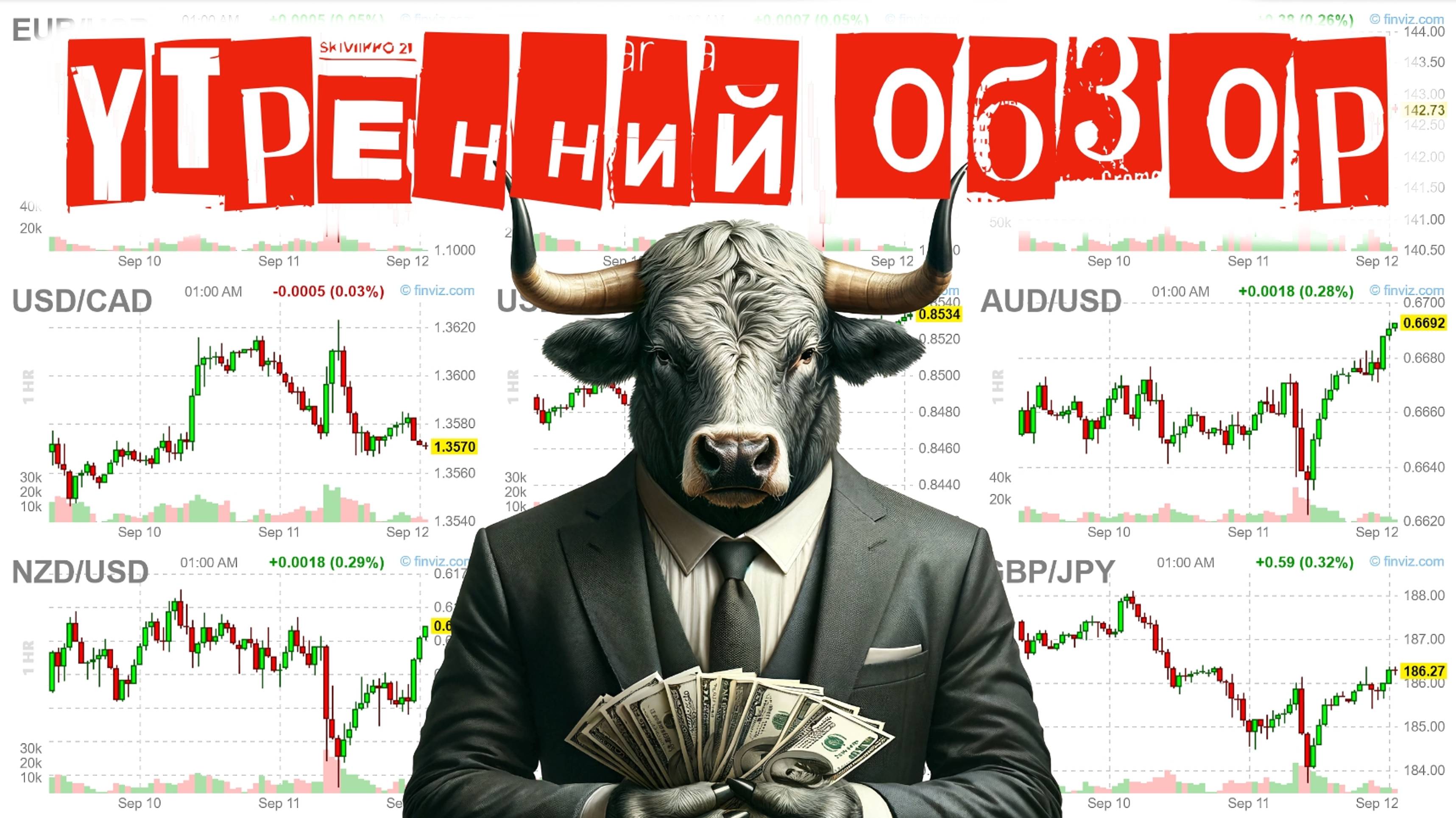 Как сегодня заработать на Долларе, EURUSD, GBPUSD, USDJPY, USDCAD, USDCHF, AUDUSD, NZDUSD и EURGBP