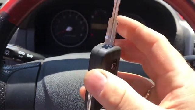 Изготовления Ключа Хундай выкидной ключ и сигнализация шериф в одном ключе Кючи смотреть онлайн