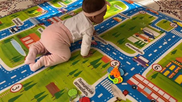 Развитие ребёнка в 7 месяцев. 7 айлык баланын дамуы. #развитиеребенкапомесяцам #7месяцев