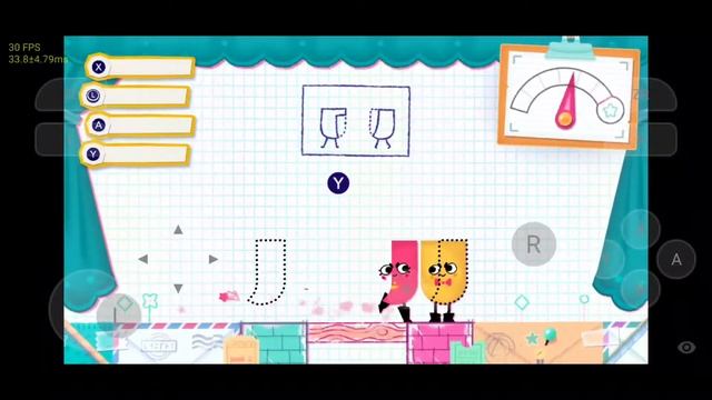Snipperclips Plus: Cut It Out Together! - Skyline Build-1109 Nintendo Switch Emulator on Android