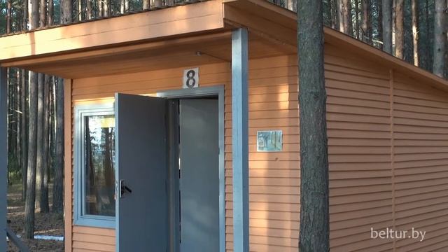 Кемпинг Клевое место - отапливаемые домики №№1-8, Отдых в Беларуси смотреть онлайн