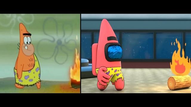 SpongeBob VS Among Us (all parts) смотреть онлайн