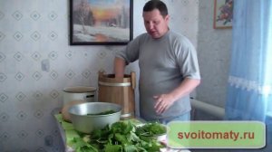 Как солить огурцы в кадке (бочке)