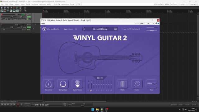 Free Guitar Vst - Vinyl Guitar 2 (No Talking)