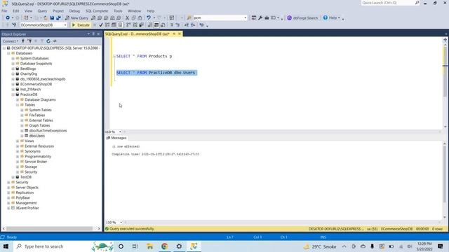 How to access one database from another database in SQL? смотреть онлайн