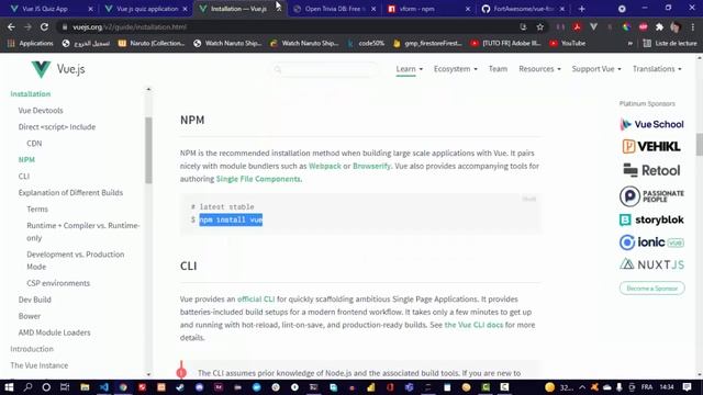 Implement the pervious question feature смотреть онлайн