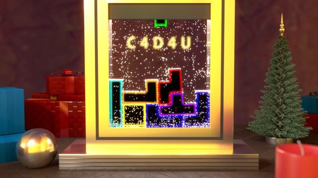 Softbody Tetris V26 ❤️?❤️Winter-Edition ❤️ Christmas-Edition ❤️ C4D4U смотреть онлайн