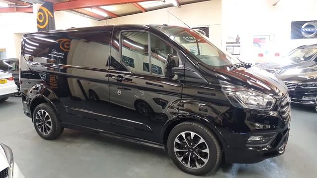 2019 69 Ford Transit Custom 2.0 TDCi Sport Black смотреть онлайн
