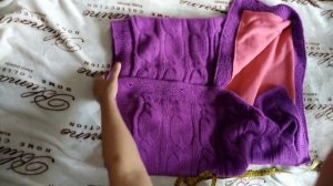 Вязаный конверт для новорожденного