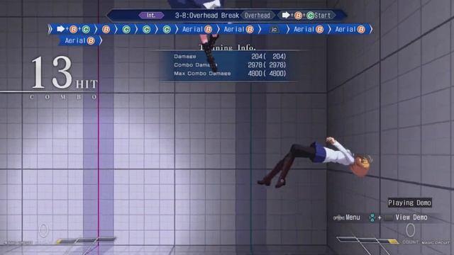 Ciel Combo Showcase! Melty Blood: Type Lumina Ciel Gameplay Combo Guide Mission Tutorial смотреть онлайн