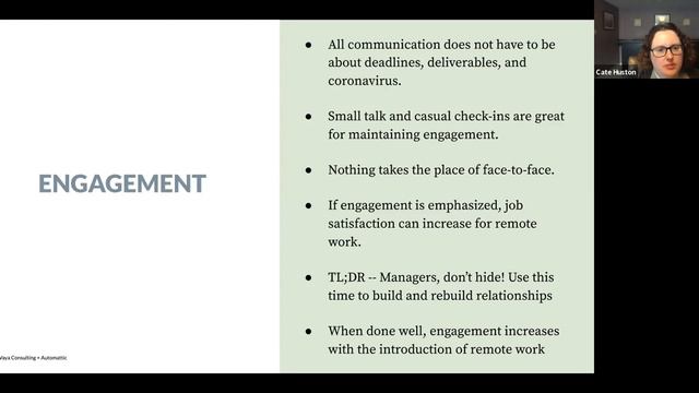 Crash Course in Remote Management: A Webinar with Vaya Consulting and Automattic смотреть онлайн