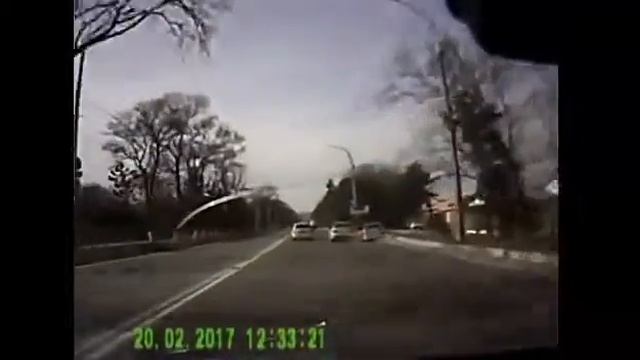 ДТП Новороссийск Анапское шоссе 20.02.2017 смотреть онлайн