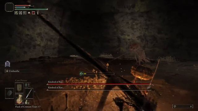 Elden Ring - Kindred of Rot Boss Fight | Samurai Gameplay смотреть онлайн