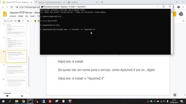 Apache 2.4 no Windows 10 смотреть онлайн