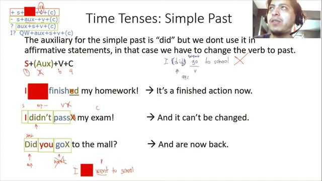 Video 5 Simple Past (Pasado simple en inglés. ¿Cómo se usa? did/didn't/was/wasn't) смотреть онлайн