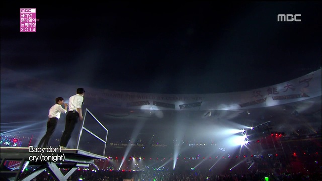 MBC 2014 Музыки Корейский волны в Бейджине  1 часть