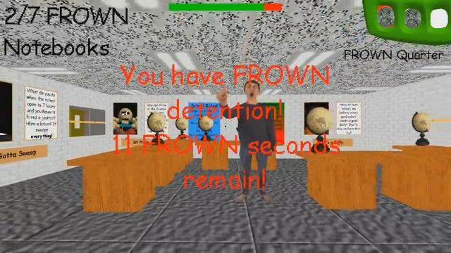 Baldi's Basics Frowned Edition смотреть онлайн