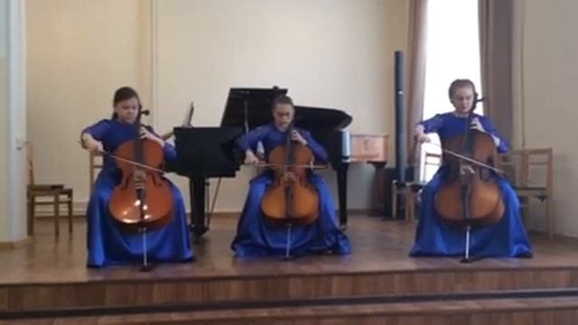 Алиса Туева в составе трио "Фиалки", ДМШ 1 им. Фролова, преподаватель Зиганшина Д.Н. смотреть онлайн