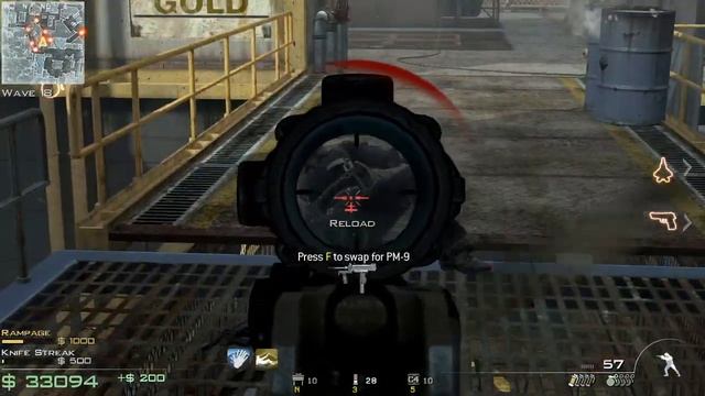 Call of Duty Modern Warfare 3: "Off Shore" Survival DLC Map смотреть онлайн