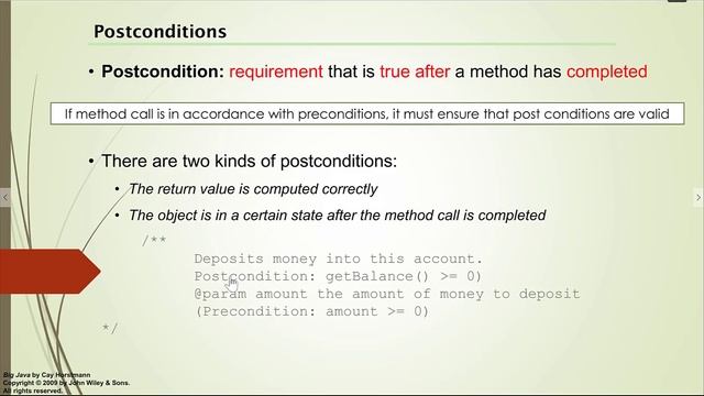 Cs140 Ch8.8 PostCondition смотреть онлайн