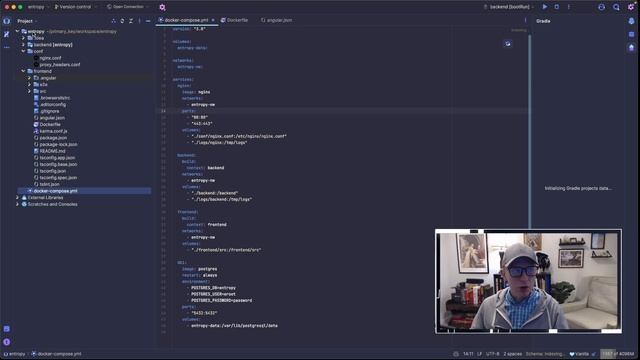 Setting up Docker Compose for a full stack project смотреть онлайн