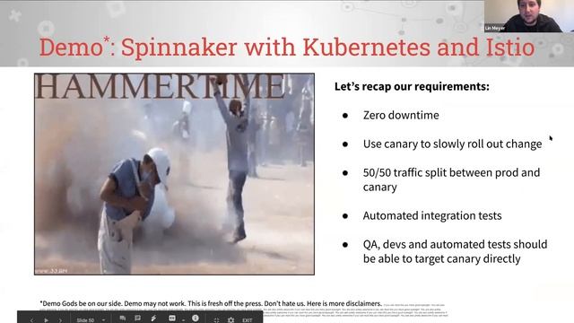 GDG Chicago - April 2020 Meetup: Delivering Istio: Multi-Region Delivery to GKE using Spinnaker смотреть онлайн
