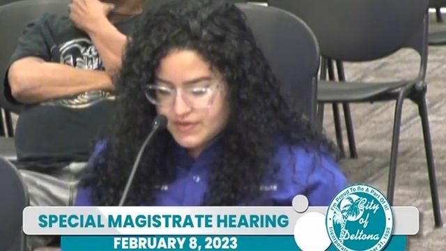 Special Magistrate Meeting - February 8th, 2023 смотреть онлайн
