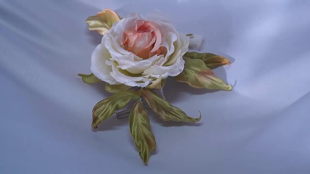 Гребень и брошь Осеннее солнце