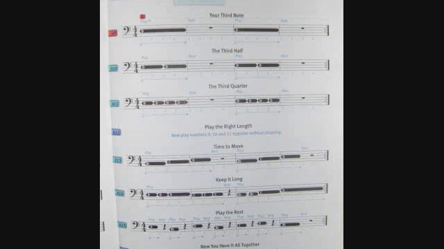 Trombone Method Pages 4 & 5 of The Yamaha Advantage Book 1 смотреть онлайн