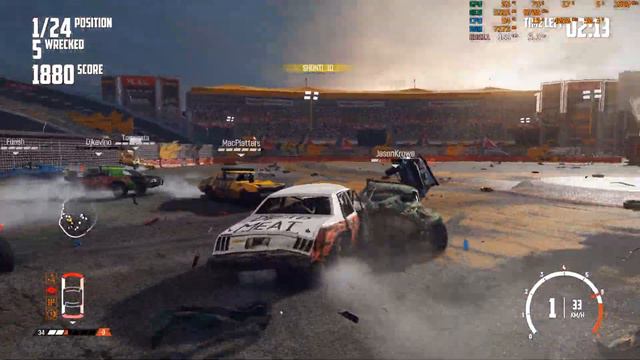 Wreckfest PC 1440p Ultra Settings Ryzen 7 3700X MSI RTX 3080 Ti Gaming X Trio OC смотреть онлайн