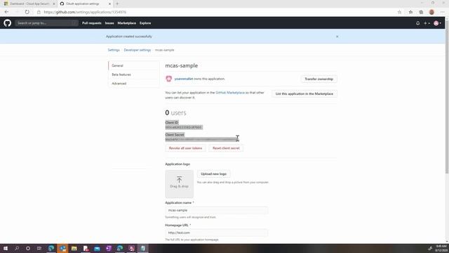 Microsoft Cloud App Security: Connecting GitHub смотреть онлайн