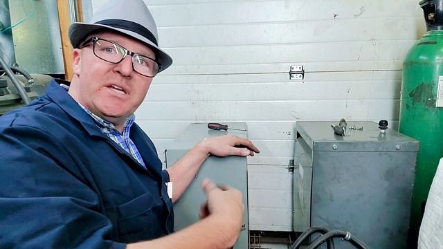 220v house power converted to 3 phase power 600v 440v walk through