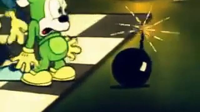 Betty Boop Chess Nuts 1932 Colorized Low