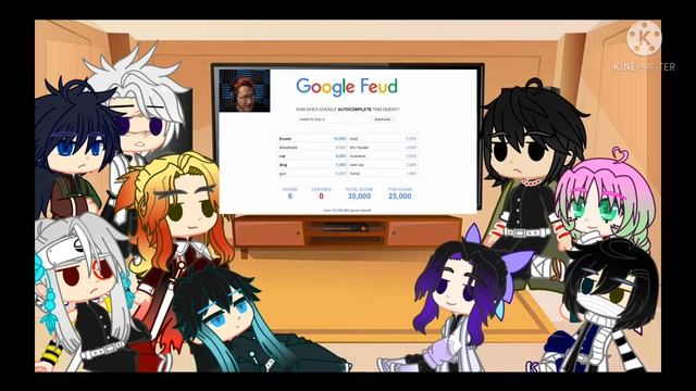 Hashira react to Markiplier Google Feud( ⚠️ boring?) смотреть онлайн