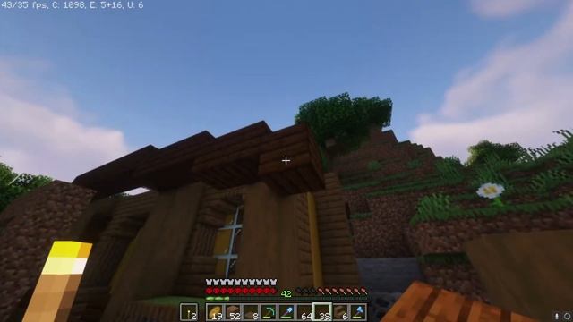 Je construis une Bibliothèque pour mes villageois | Minecraft survie hardcore EP12 смотреть онлайн