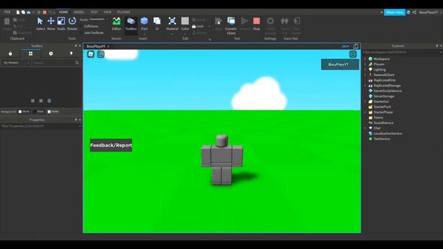 Roblox Studio Model - FEEDBACK/REPORT SYSTEM смотреть онлайн
